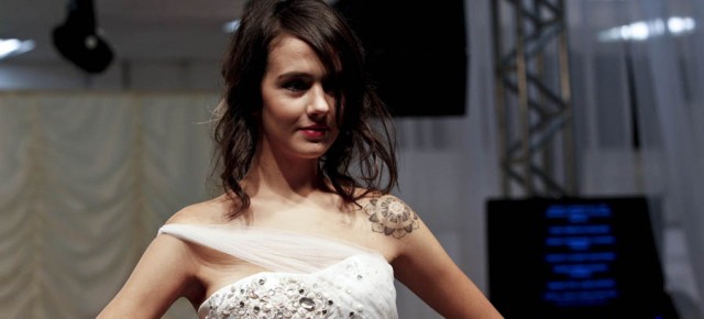 Desfile Expo Noivas do Brasil.